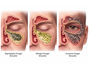 انواع سینوزیت قارچی