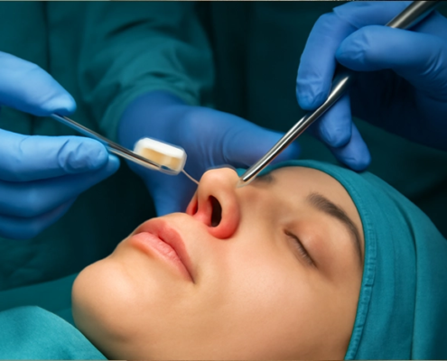 جراحی ترمیمی بینی با غضروف دنده