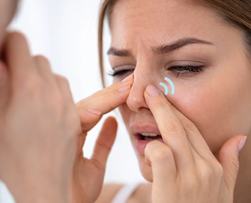 صدا دادن غضروف بینی بعد از عمل