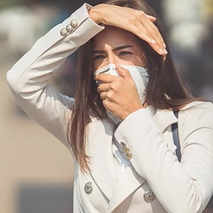 ماسک در آلودگی