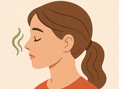 کاهش حس بویایی در اثر سینوزیت