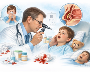 انحراف بینی در کودکان